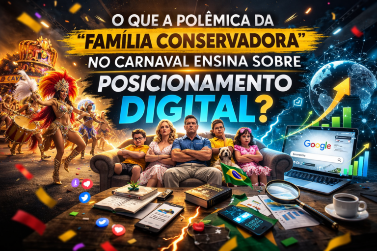 O que a polêmica da “família conservadora” no Carnaval ensina sobre posicionamento digital